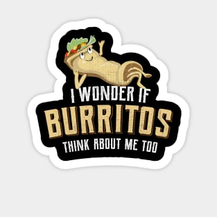 Mexican Food Lover Tex Mex Burrito Funny Gift Idea Sticker